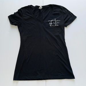 Mother of the Bride V neck tee